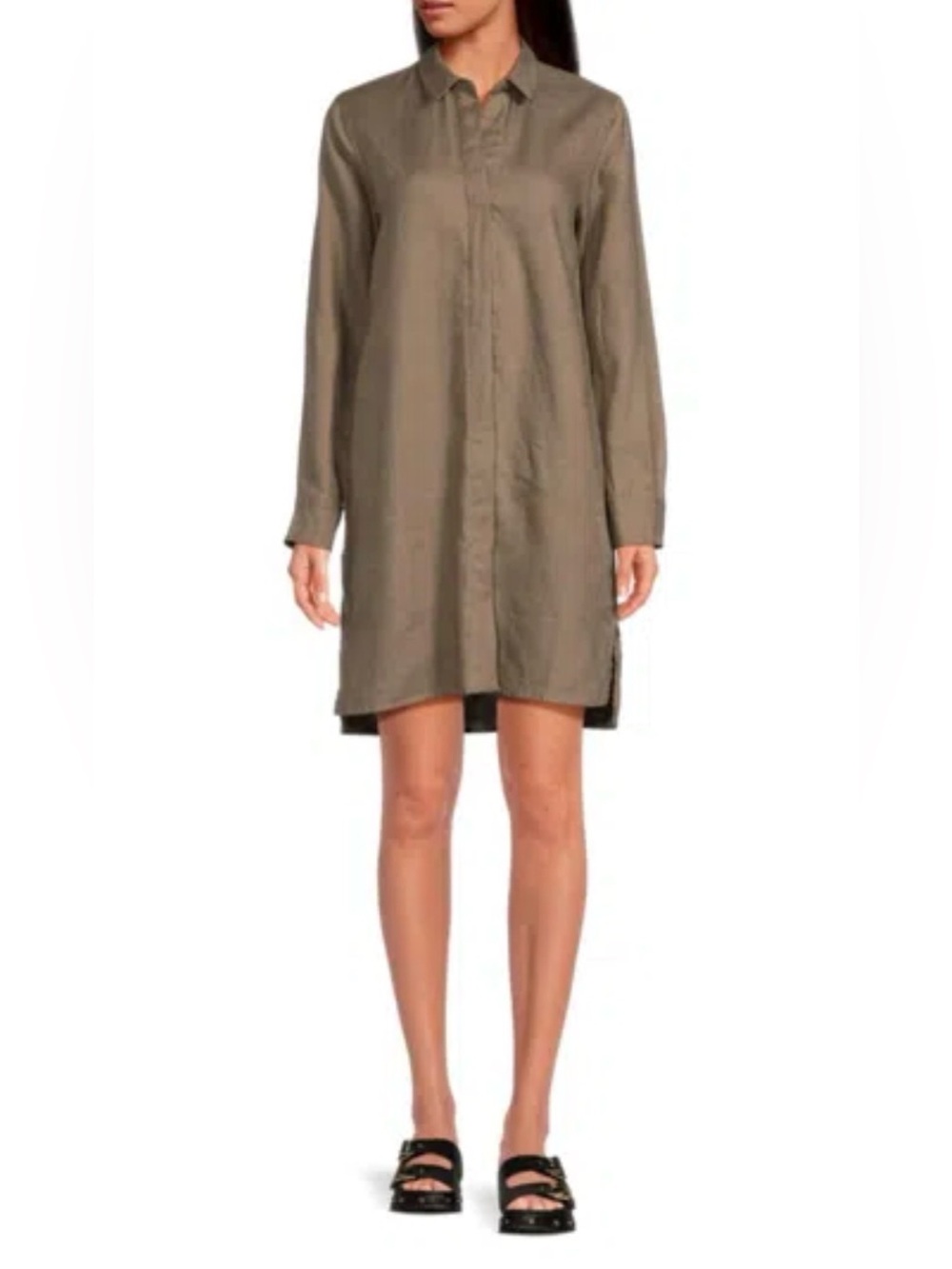 Perfect like new James Perse Taupe Shirt Dress